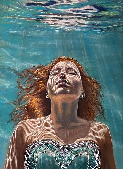 ‘Mermaid’ (47cm x 67cm)