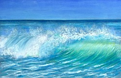 ‘Sea Surf’ 32cm x 21cm Not for Sale